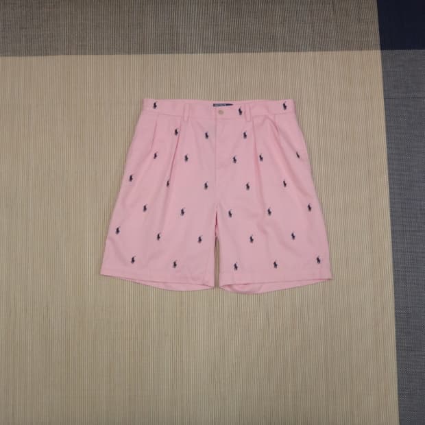 (36) 폴로랄프로렌 멀티포니 자수 반바지