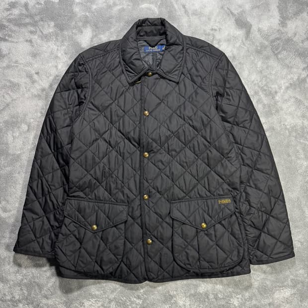 폴로랄프로렌 여성 블랙 퀄팅 경량패딩