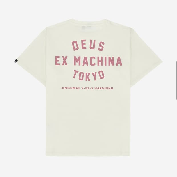 데우스 엑스 마키나 도쿄 티셔츠 아이보리 S