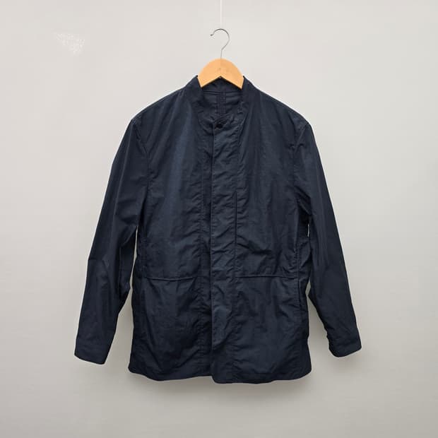 DKNY네이비 차이나넥 셔츠형 자켓