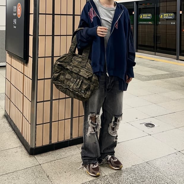 PORTER-GREEN EYE TOTE BAG