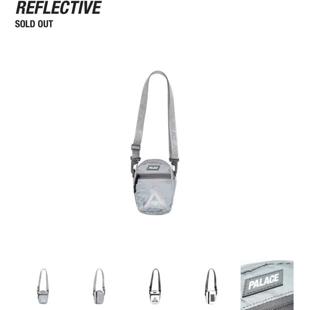 19SS 팔라스 디플렉토 리플렉티브 샷백 2 실버