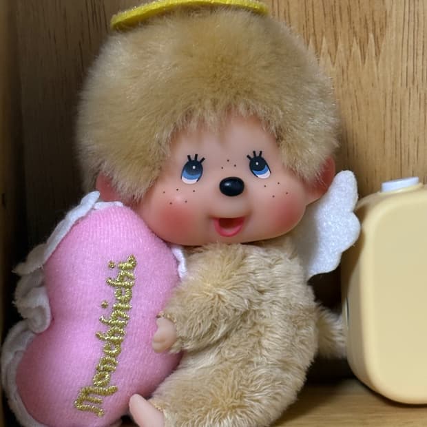 몬치치 50주년 한정판 엔젤 몬치치 키링 천사 몬치치