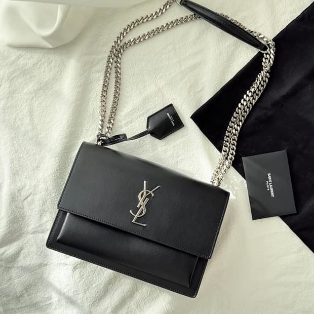 생로랑 선셋 백 미디엄