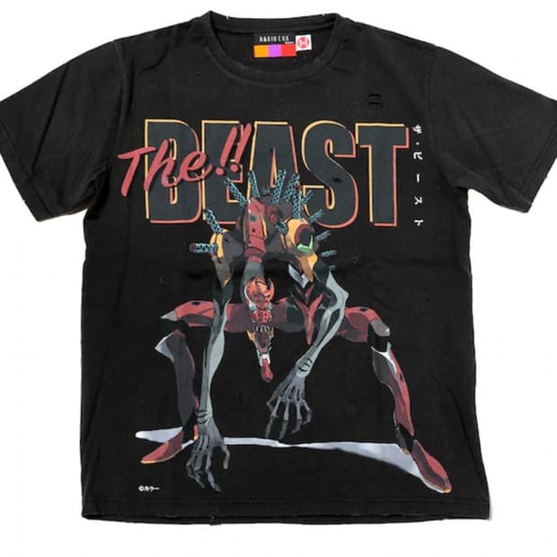 에반게리온 RADIO EVA VINTAGE T-Shirt 2号機