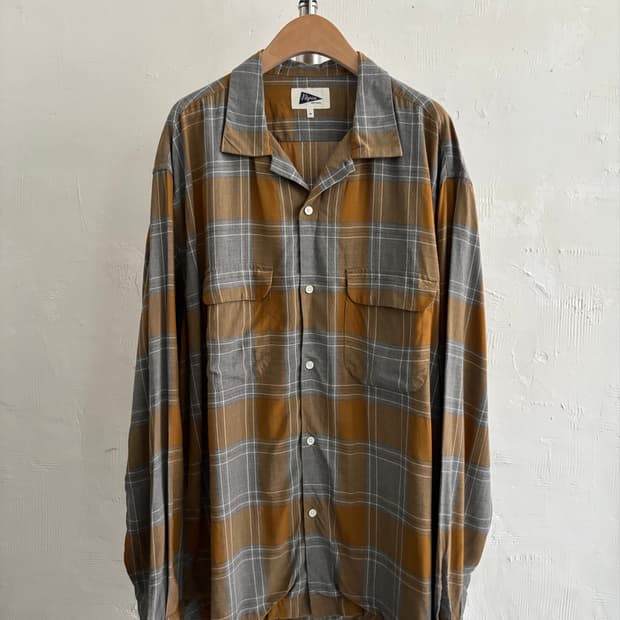 Pilgrim Surf+Supply 필그림 서프 서플라이 포켓 체크 셔츠