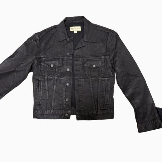 폴로 랄프로렌 데님 앤 서플라이 왁스 코팅 데님 트러커 자켓