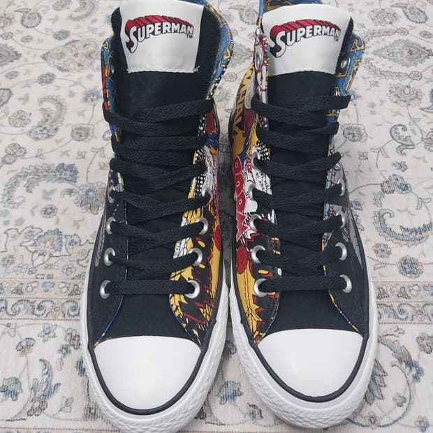 컨버스 X DC 코믹스 슈퍼맨 척 테일러 올스타 250mm