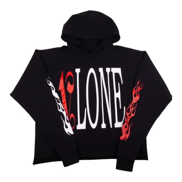 브이론 x 팜엔젤스 후드 레드 미판 OG 팝업발