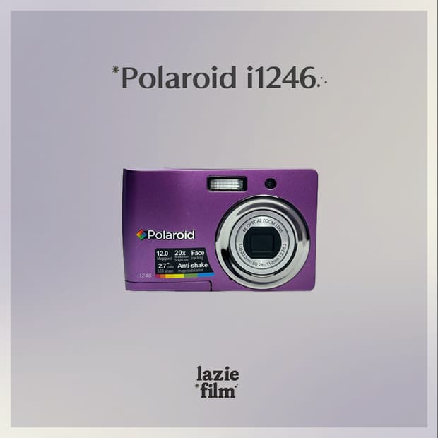 레어✧・゚Polaroid i1246 폴라로이드 i1246 디카