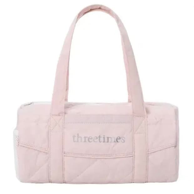 쓰리타임즈 베베 스포츠백 가방 핑크