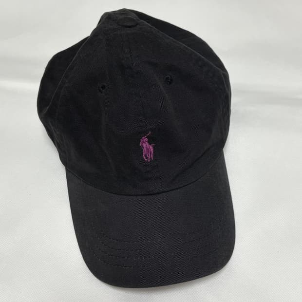 폴로 가죽끈 볼캡