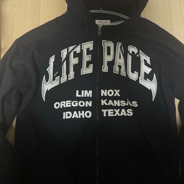 Life pace 후드 집업