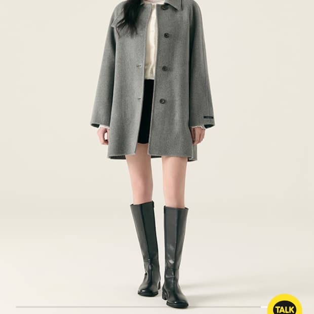 로엠 올데이코트 카라 벨티드 미디코트