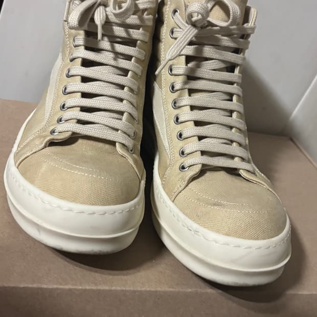 Rick Owens DRKSHDW 빈티지 하이탑 스니커즈