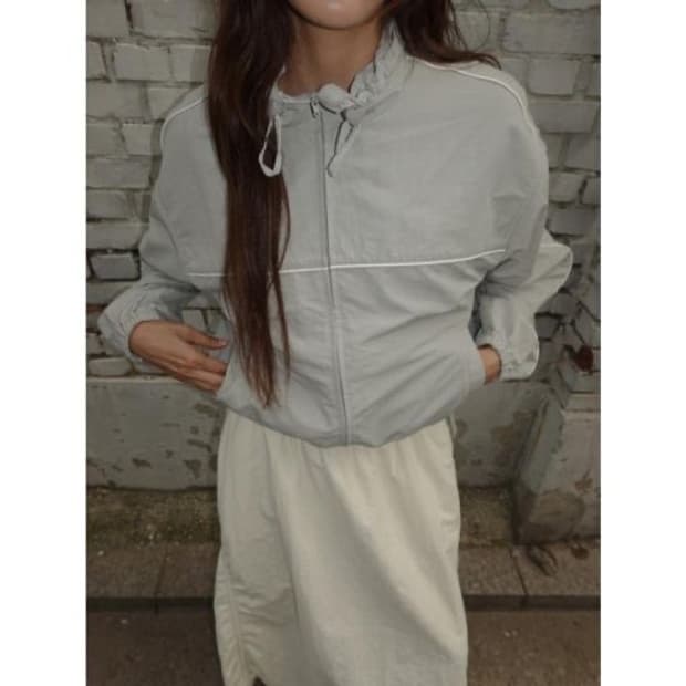 (정가55900)자라 나일론 하트스토퍼 자켓 바람막이