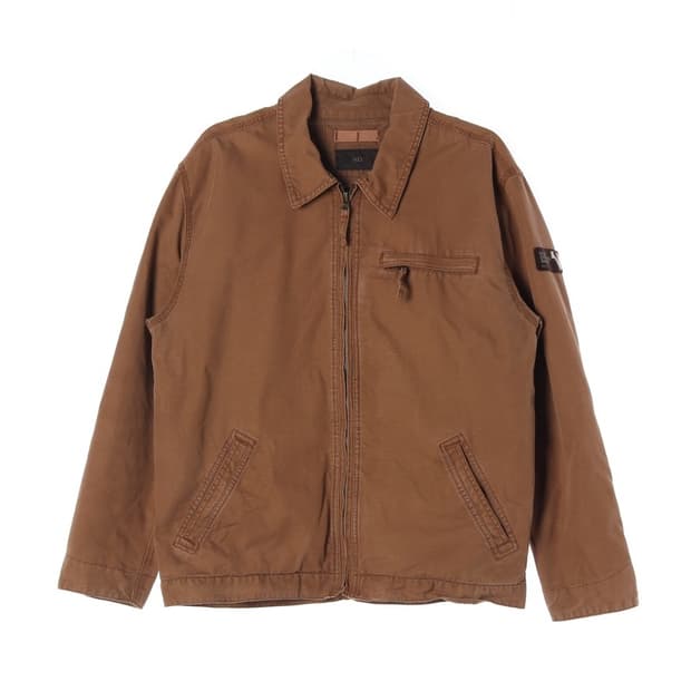NIX 브라운 코튼 워크 자켓 F