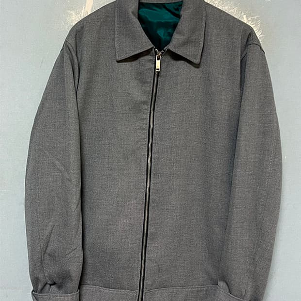 ZARA 자라 남자 블루종자켓 점퍼 춘추 캐주얼 그레이 L 100 