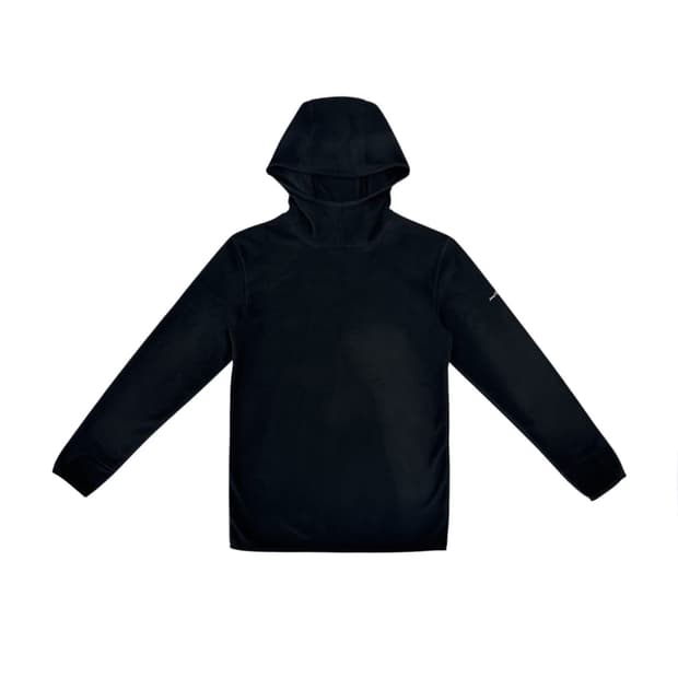 지초이 컴포트 25-004 플리스 후디 블랙