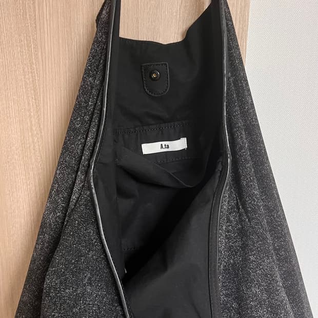 A.ta visible bag 블랙블랙