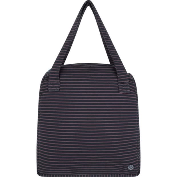 코이세이오 038 스트라이프 토트 백 블루 차콜