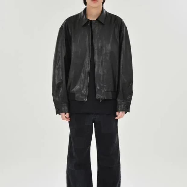 브라운야드 레더 블루종 4