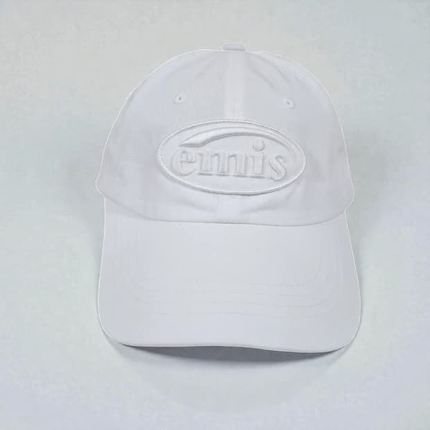 EMIS 이미스 화이트 볼캡 모자 2024년식