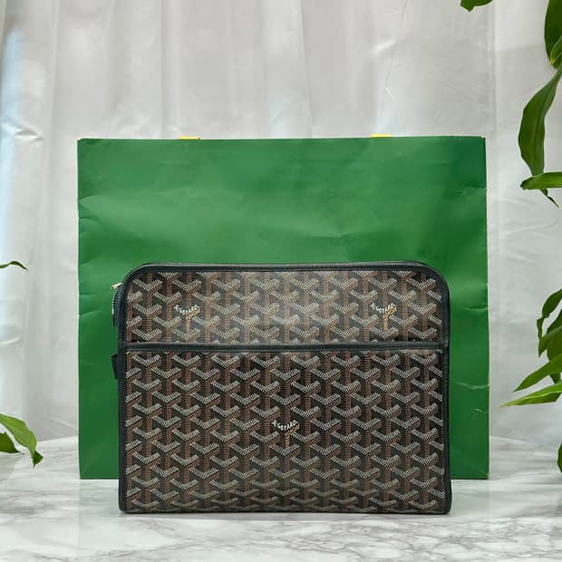 [정품] 고야드 쥬방스 클러치 블랙 GM