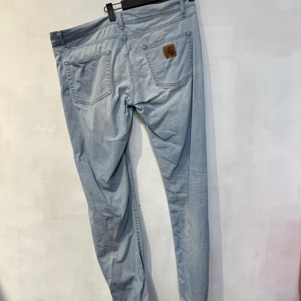  칼하트 연청 데님팬츠