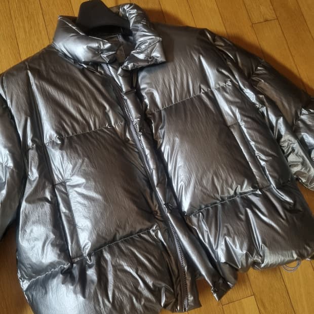 어반드레스 23FW 덕 스텔라 크롭 패딩 다크 블랙 M