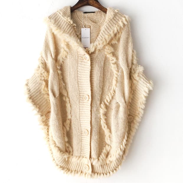 dosch) grunge fur cape