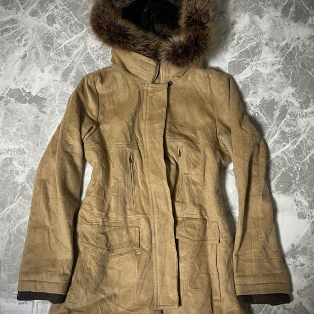 (Japanese vintage)suede fur jacket