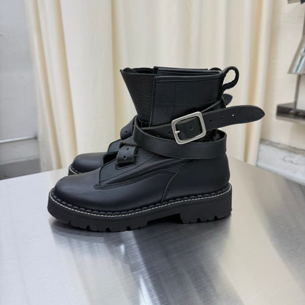 Y’s Leather Engineer Boots