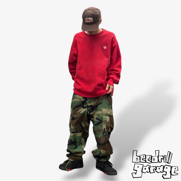 90s 프로퍼 미군 BDU 우드랜드 카모 팬츠