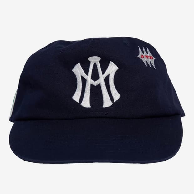 애프터매스 ATM LOGO BALL CAP [NAVY]