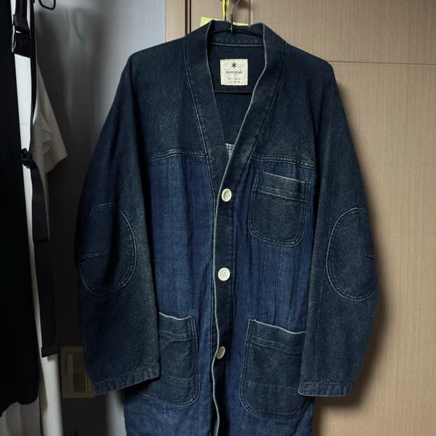 스노우피크 어패럴 노라기 데님자켓