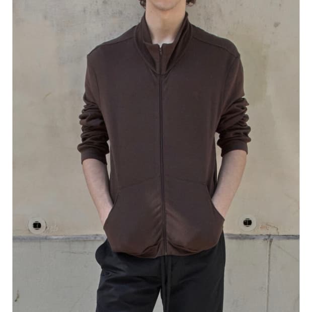 머듈 넥집업 브라운 3