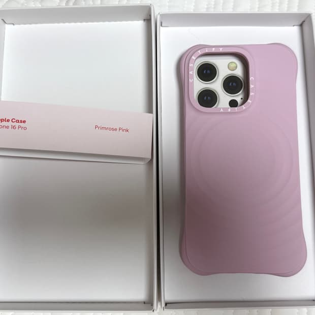 아이폰 16pro 케이스티파이 리플케이스 프림로즈 핑크