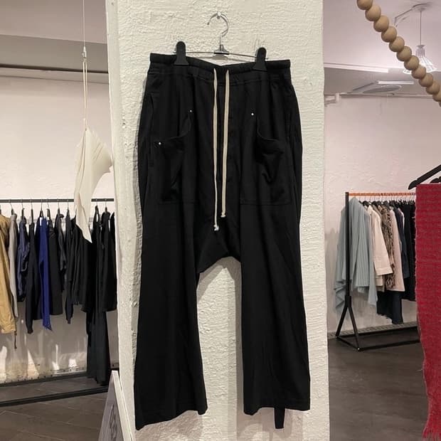 릭오웬스 카고 드로스트링 팬츠