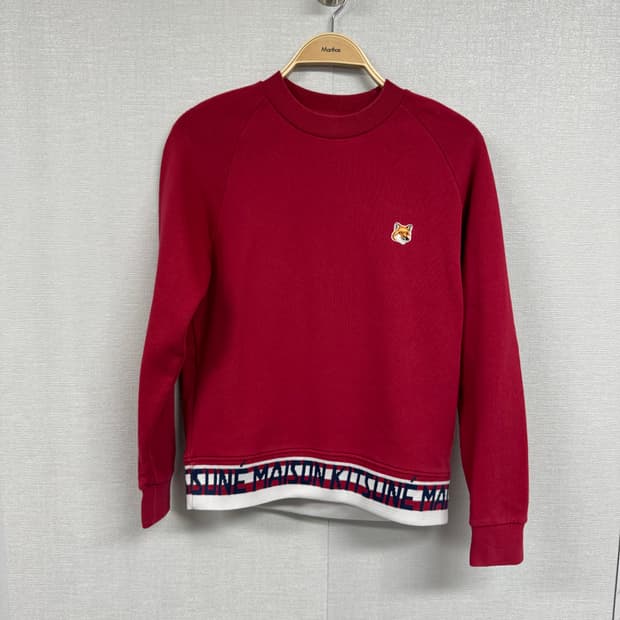 메종키츠네 맨투맨