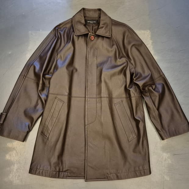 90s D'urban 양가죽 맥 코트