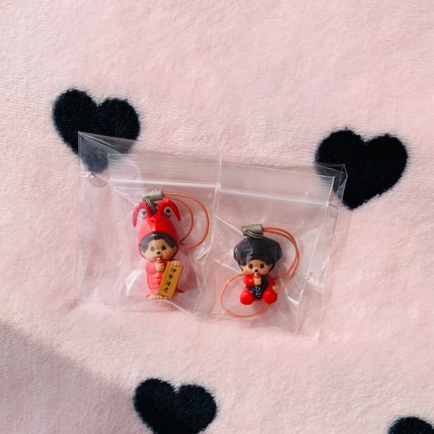 🦞👨‍🍳랍스터,셰프 몬치치 키체인 세트