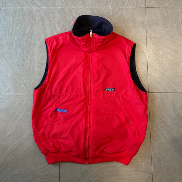 90년대 생산 파타고니아 쉘드 베스트 자켓