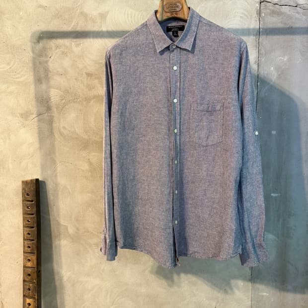바나나 리퍼블릭 리넨 셔츠 100
