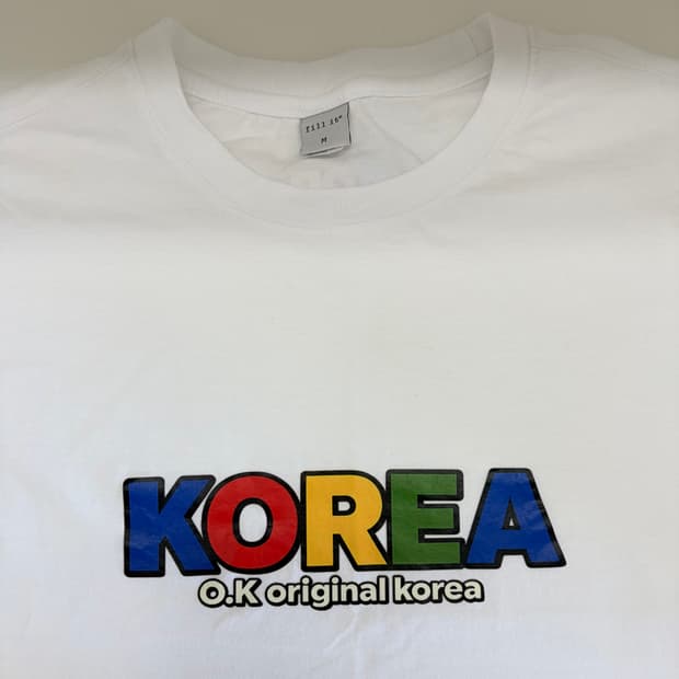 빈티지 컬러 반팔티 (새제품)