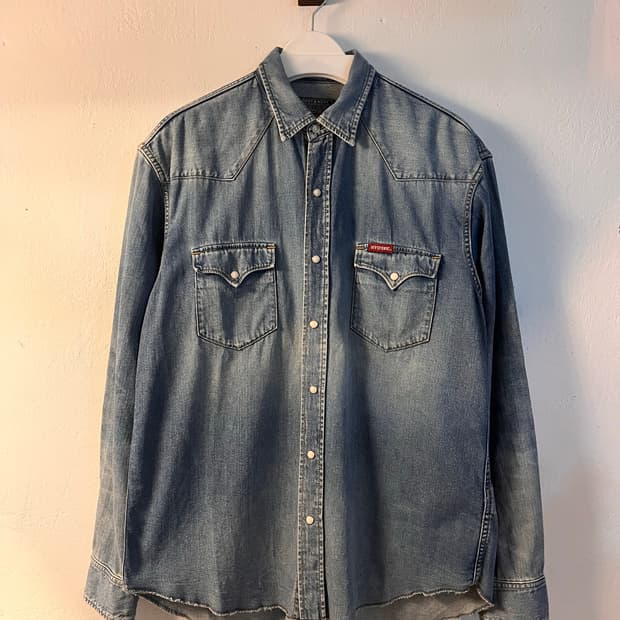 HystericGlamour 히스테릭글래머 데님셔츠