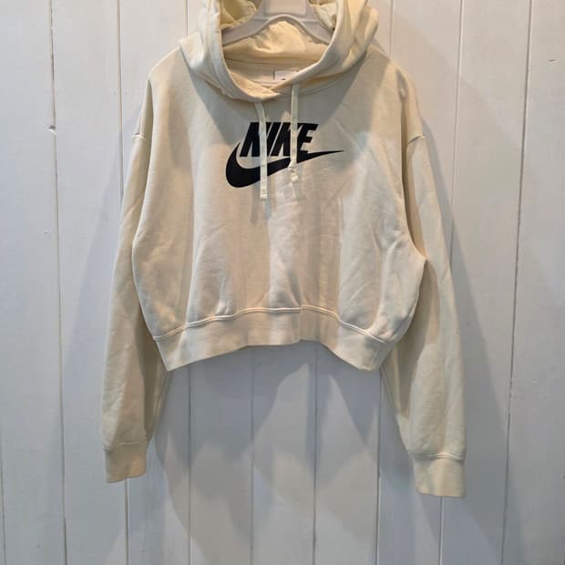 NIKE 나이키 크롭 숏 후드티