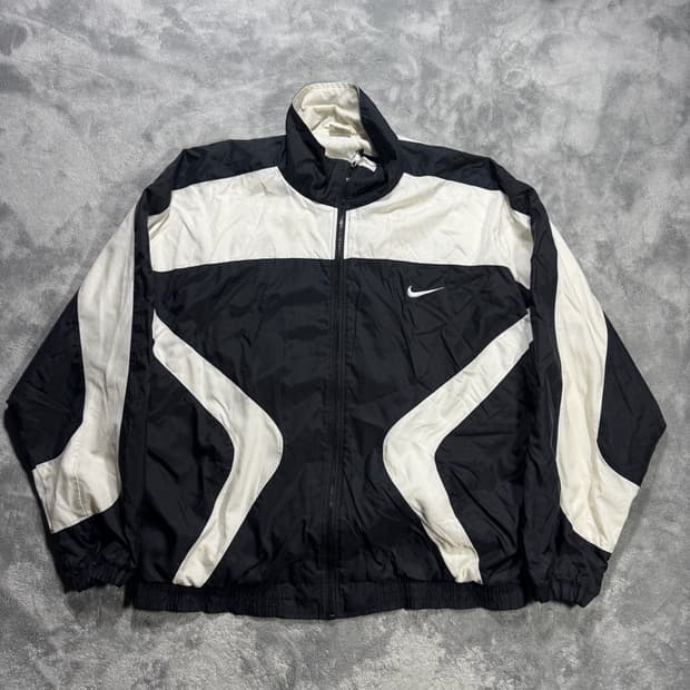 나이키 올드스쿨 배색 바람막이