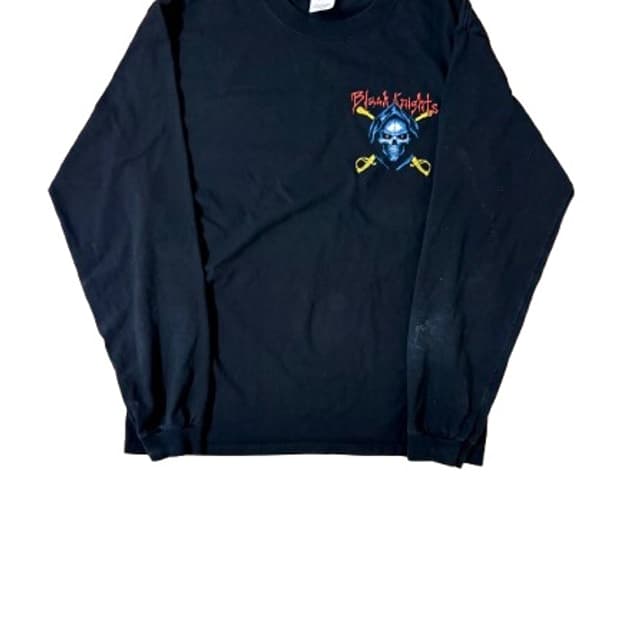 Early 00s black knights long sleeve