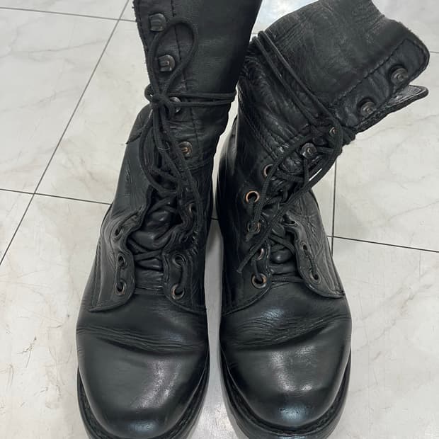 빈티지 오스트리아 군화